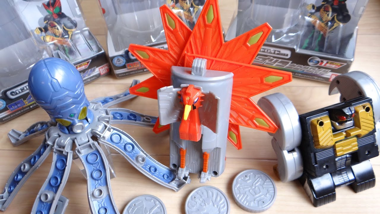 DX Peacock Candroid, Octopus Candroid, and Gorilla Candroid review