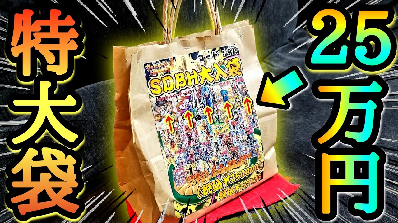 250,000 yen per bag] This giant lucky bag contains all the high