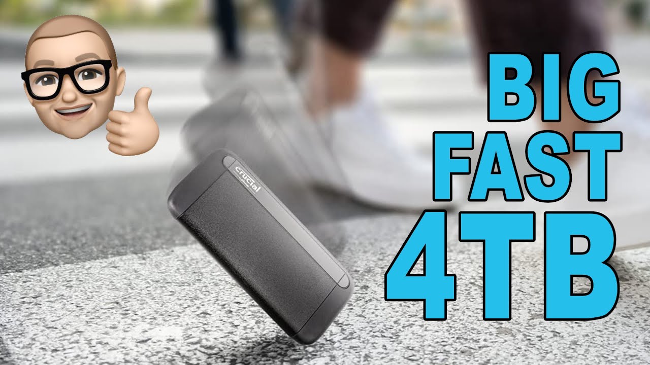 Crucial X8 Portable SSD - the 4TB Beast !!! - YouTube
