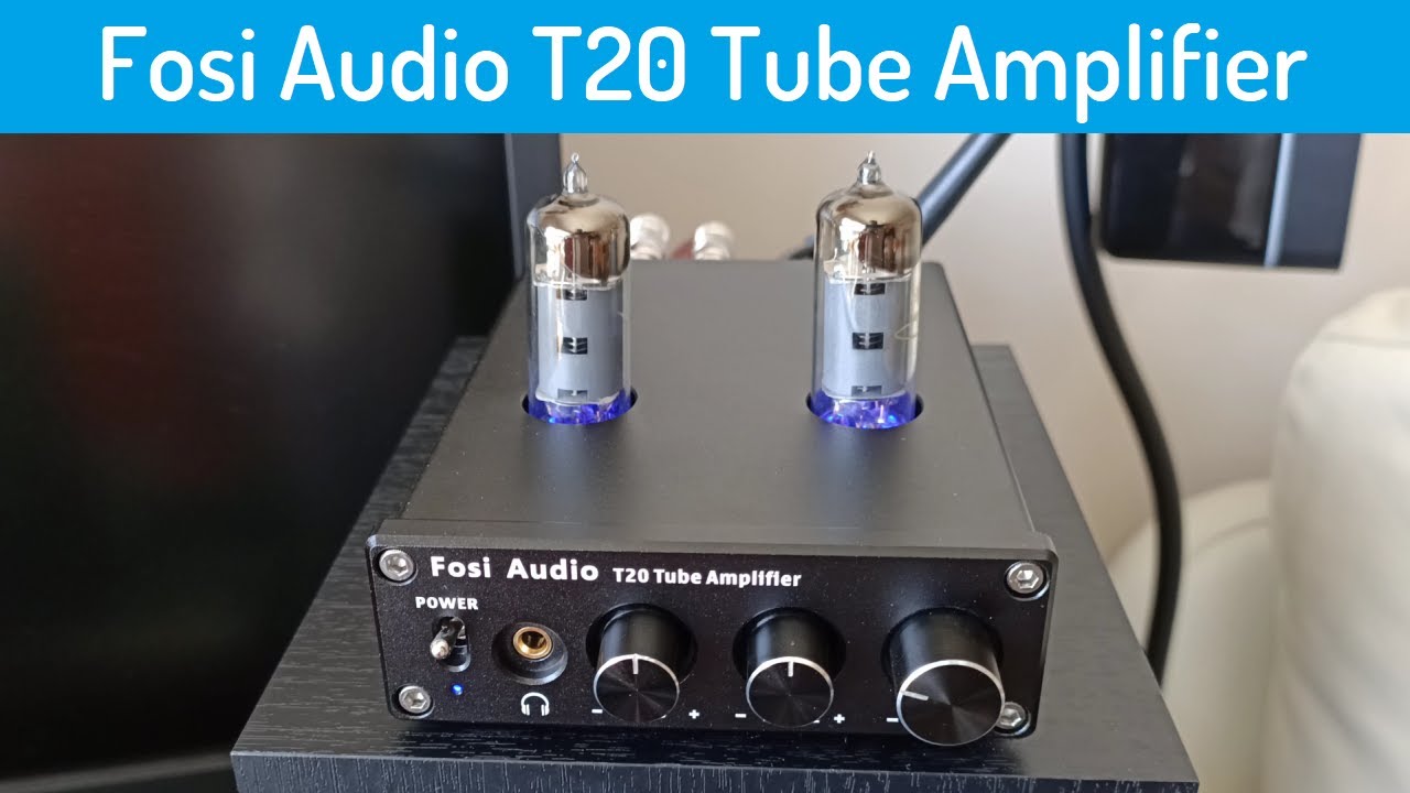 Fosi Audio T20 Bluetooth Tube Amplifier Unboxing, Review and