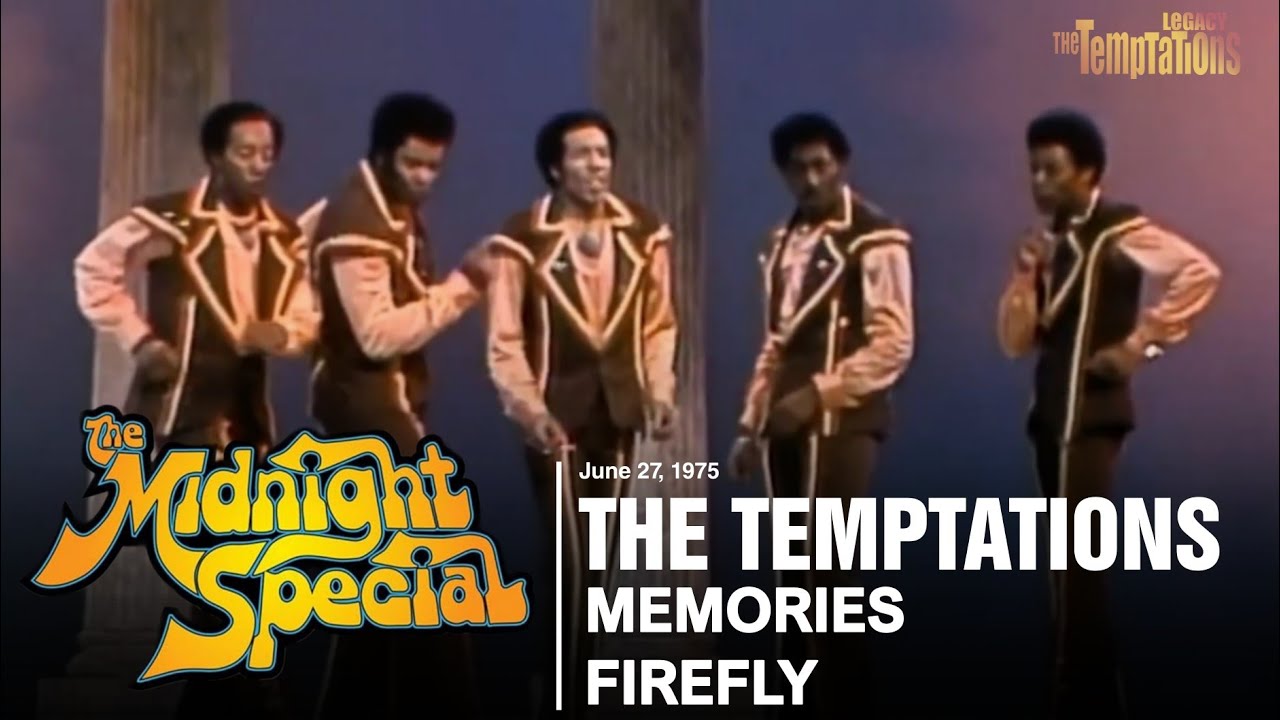 The Temptations - Memories/Firefly | Live, The Midnight Special