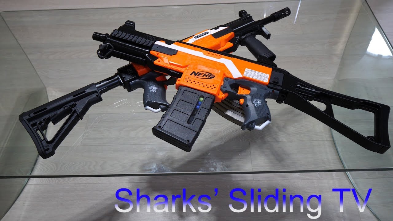 NERF MOD（ナーフ❎改造）: ストライフ① - YouTube