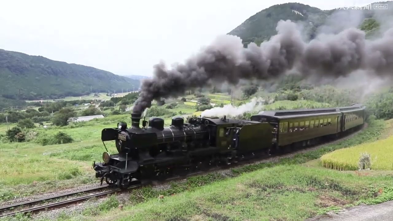引退間近、1日限りの復活 観光列車「SLあそBOY」…熊本 - YouTube