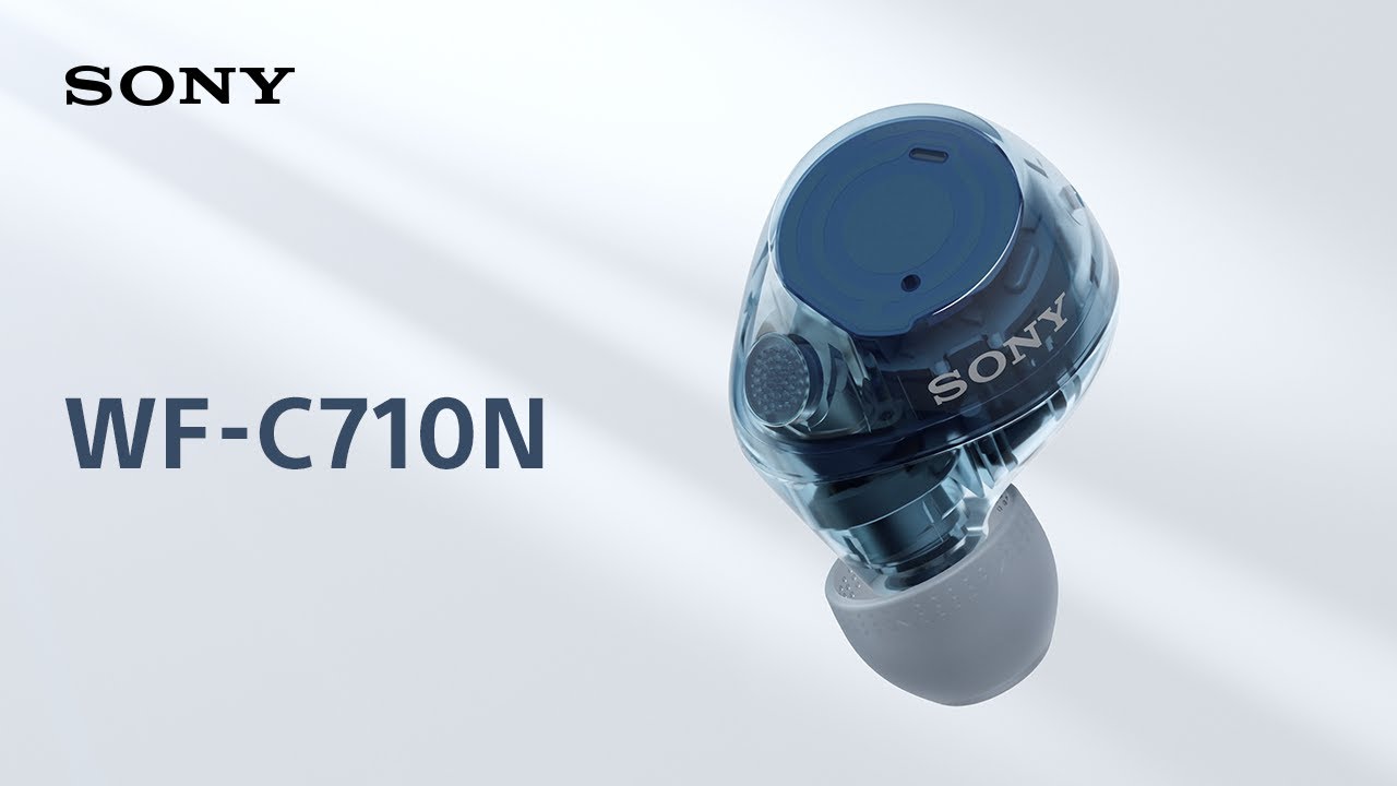 Sony Noise Cancelling Headphones WF-C710N Official Product Video