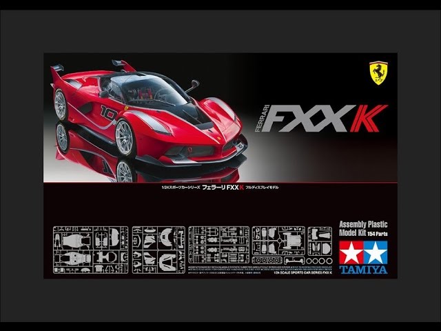 Tamiya 1/24 Ferrari FXXK Scale Model Review - YouTube