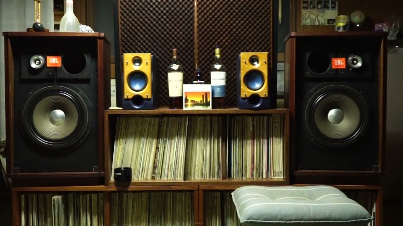 オーディオ試聴動画 ALTEC 109-8A使用国産古箱自作スピーカー② - YouTube