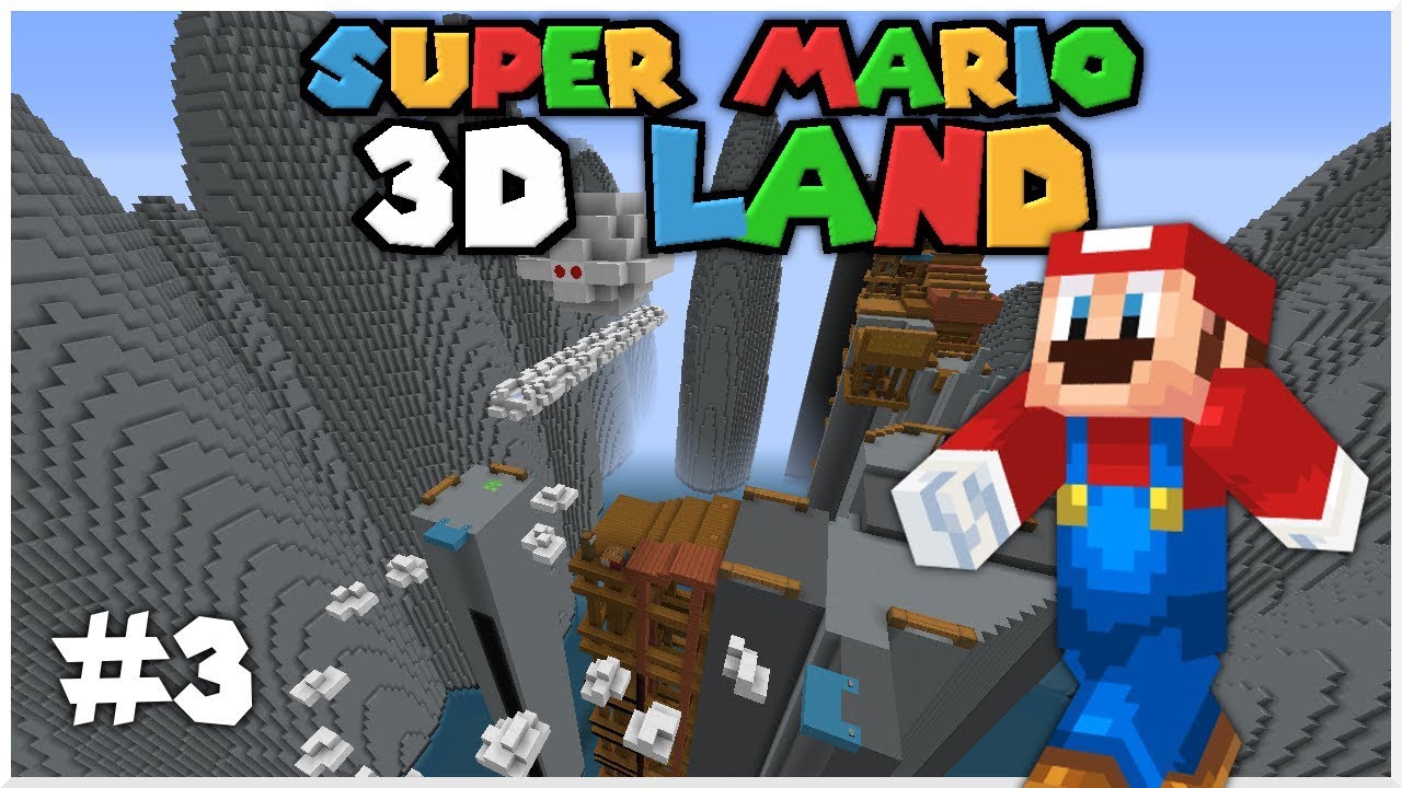 Super Steve 3D Land: World 1-3 (Super Mario in Minecraft!) - YouTube