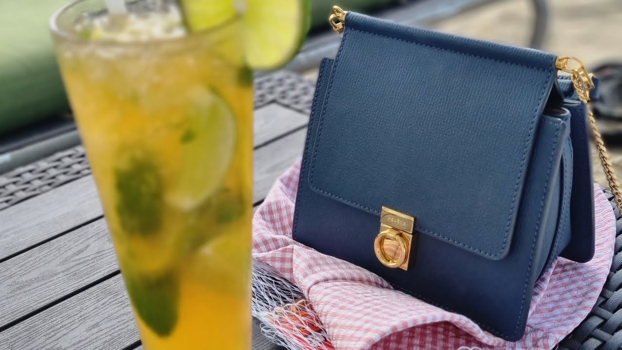 Not Sponsored) #polene Numero Sept in Midnight Blue, small