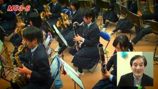 市立柏高校吹奏楽部・石田修一先生の吹奏楽指導～合同練習体感型