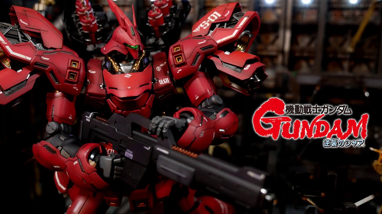 MG MSN-04 Sazabi Ver.Ka Review (Custom painted) ガンプラ全塗装