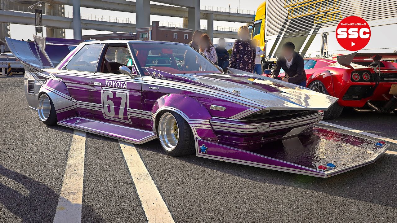 街道レーサー】SEXY MARKⅡ参上❗️など【やんちゃな旧車とネオ