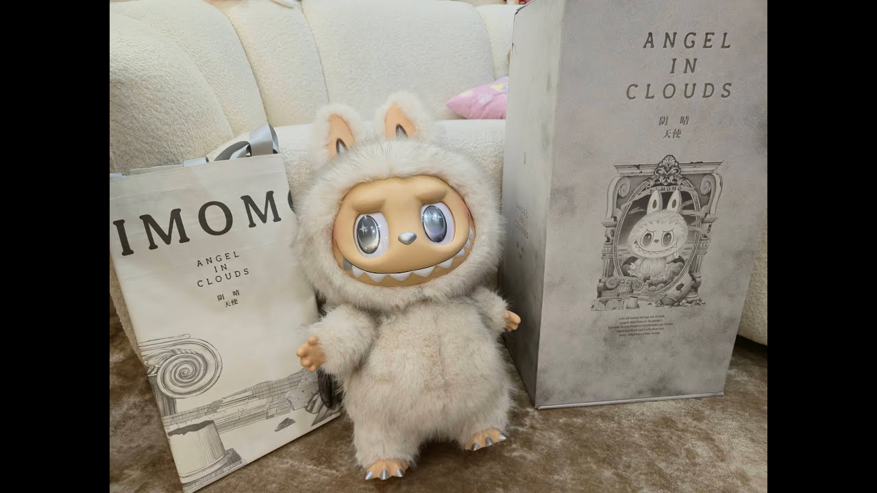 POP MART LABUBU THE MONSTERS – ANGEL IN CLOUDS UNBOXING