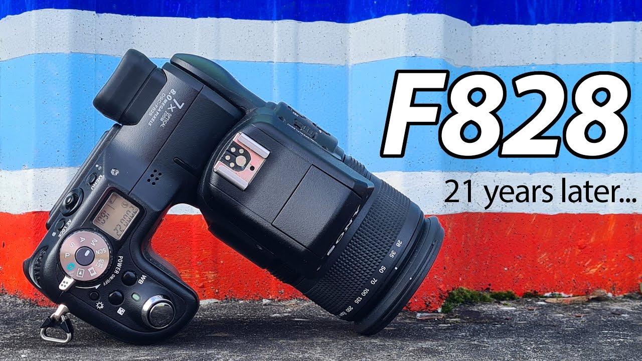 Sony Cyber-shot F828: 21 years later! RETRO review + IR hack