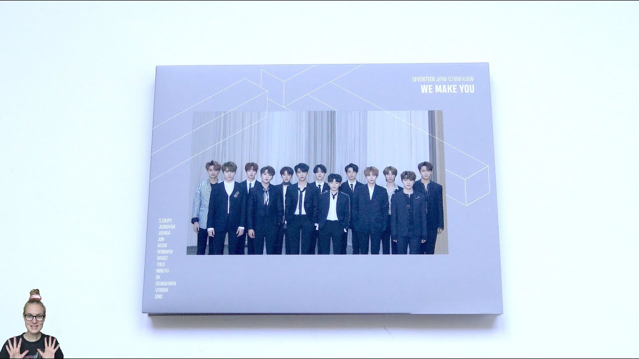 Unboxing Seventeen 1st Japanese Mini Album WE MAKE YOU [Fanclub