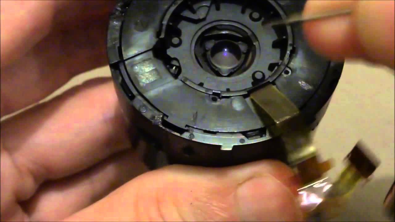 Sony DSC-HX50V Lens Disassemble HX50 / HX60 - YouTube