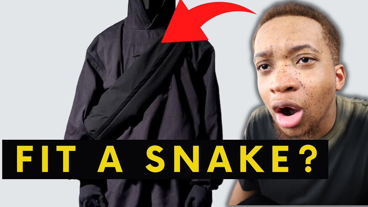 This bag fits way more than you think- Yeezy GAP BALENCIAGA SNAKE