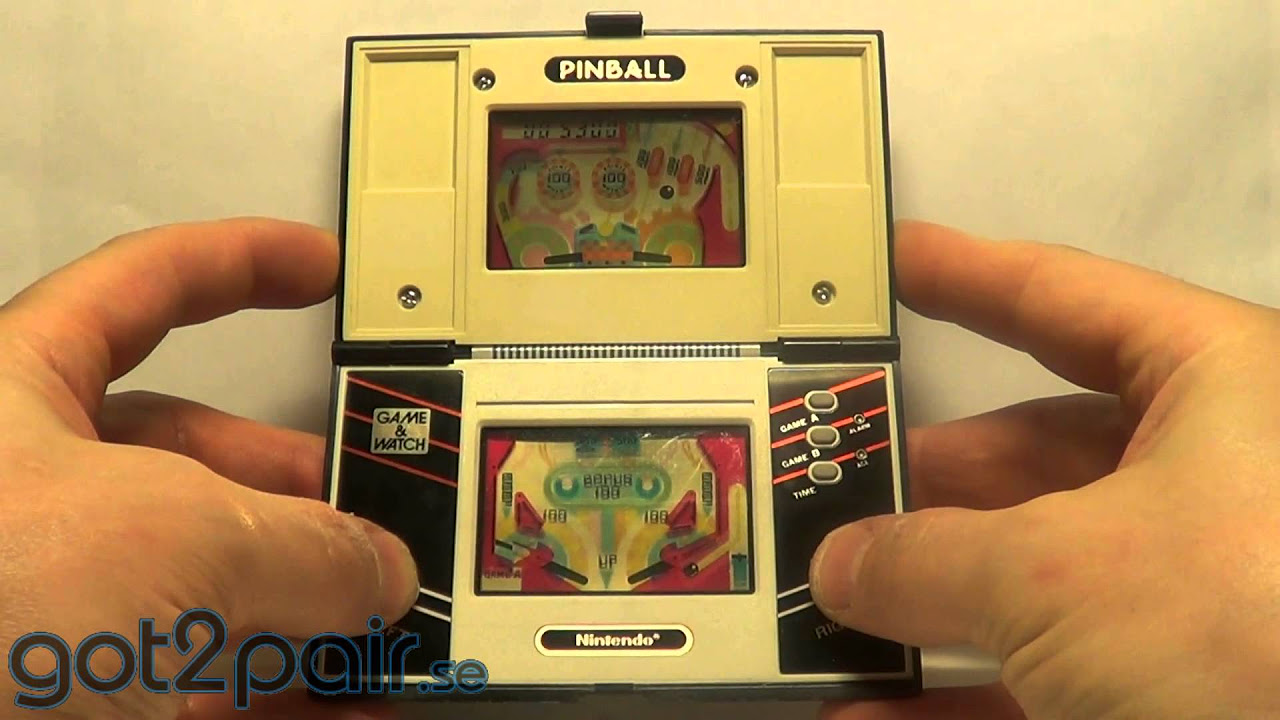 PINBALL PB-59 - Nintendo Game & Watch - YouTube