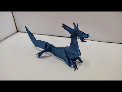 Origami Eastern Dragon Step By Step - Part 2 - YouTube