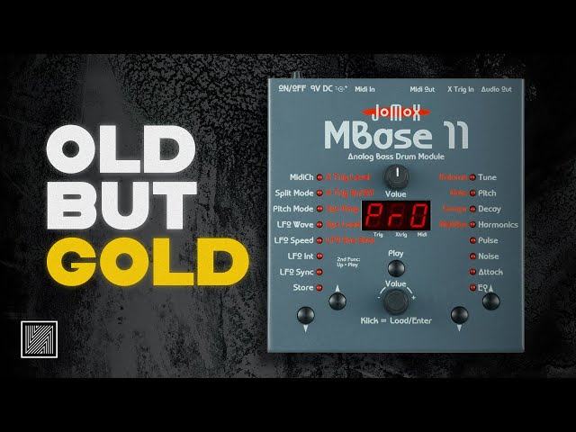 Jomox Mbase11 : still good after 10 years ? (Free Kick Samples