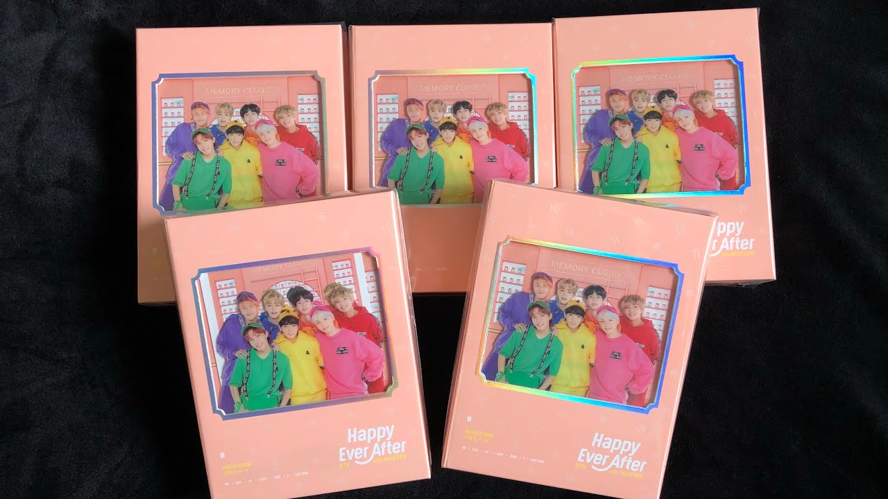 UNBOXING] BTS 4TH MUSTER DVDS 