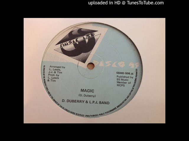 ラバーズロックD. DUBERRY & L.P.J. BAND / MAGIC D. Duberry & L.P.J.