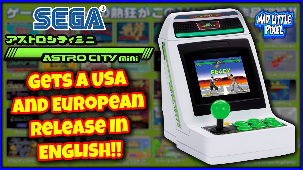 The Sega Astro City Mini Gets A Limited USA & European ENGLISH