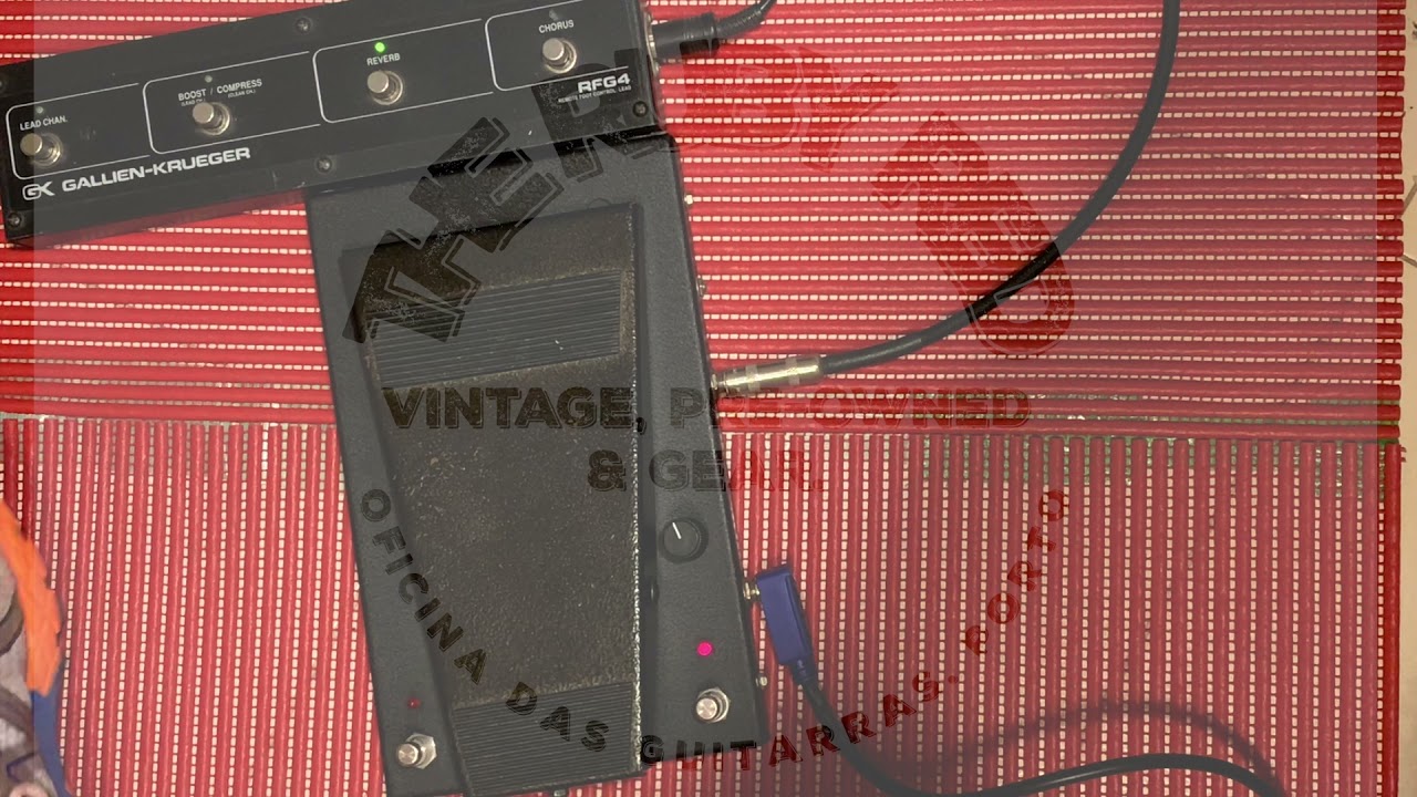 Morley BFW Fuzz Wah pedal. Made in USA Black Gold series 80s Fuzz