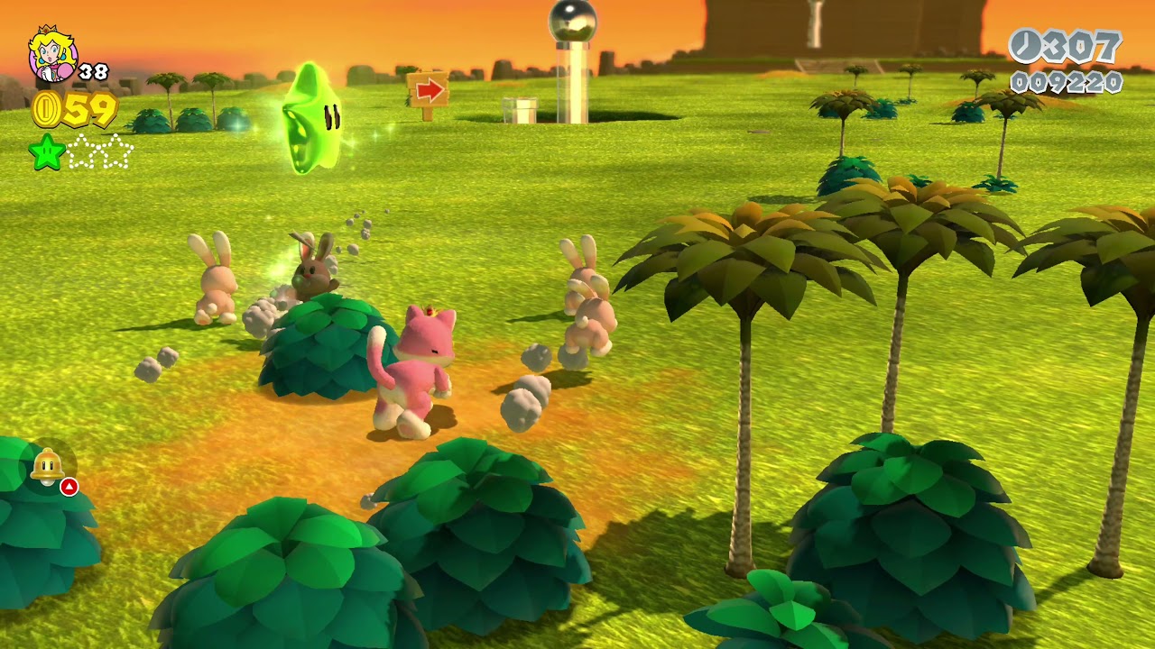 スーパーマリオ3Dワールド】「かけまわれ！ワイルドサバンナ」攻略