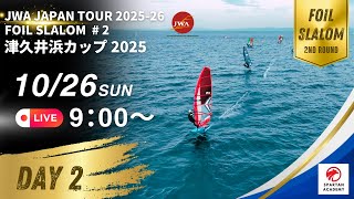 JWA JAPAN TOUR 2025-26 FOIL SLALOM #2 津久井浜カップ2025 DAY2