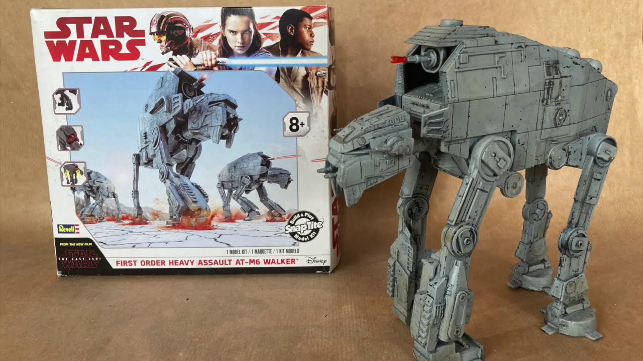 スター・ウォーズ 最後のジェダイ】Revell製「AT-M6ウォーカー」音響