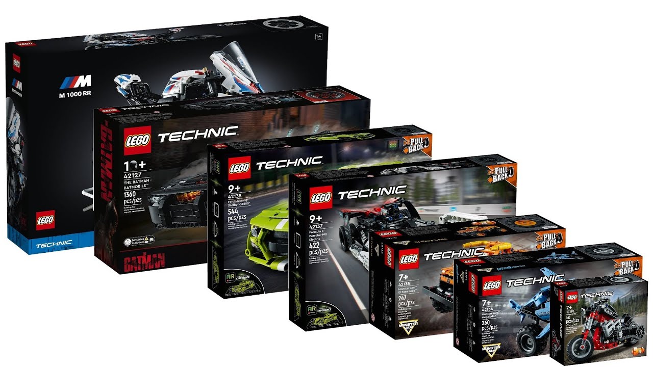 All LEGO Technic Sets January 2022 Compilation/Collection Speed