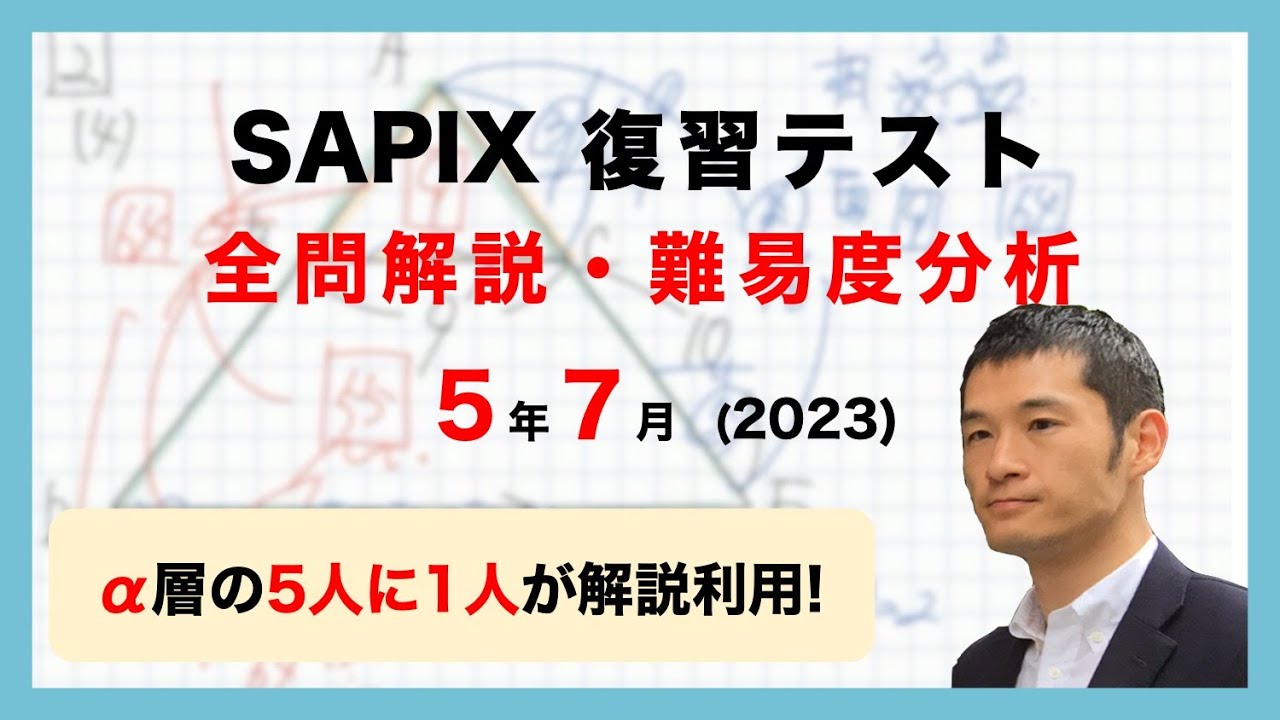 2025年◇希学園小5◇実践レベル算数 復習テスト 2025年◇希学園小5