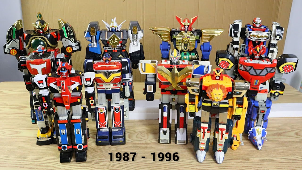 スーパー戦隊ロボ全集、1975- 2025 ゴレンジャーからゴジュウジャー