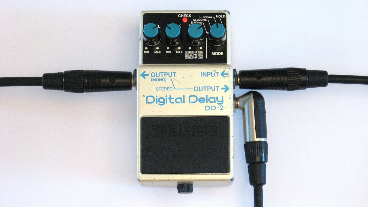 BOSS DD-2 Digital Delay Demo - YouTube