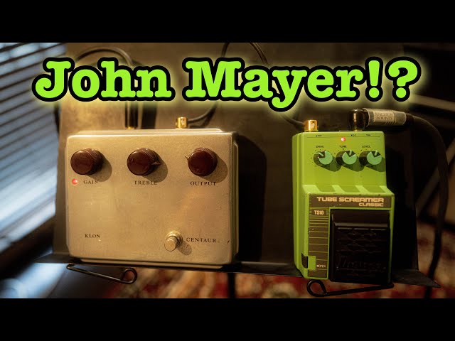 The John Mayer's Guitar tone - Ibanez TS10 Tube Screamer Classic