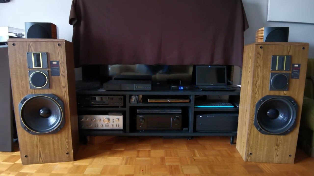 sansui s1000u vintage speakers - YouTube
