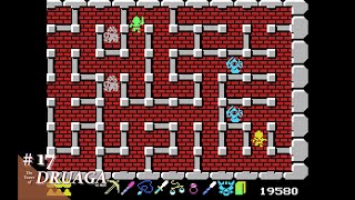 Play】MSX ドルアーガの塔 #17 レトロゲーム - YouTube