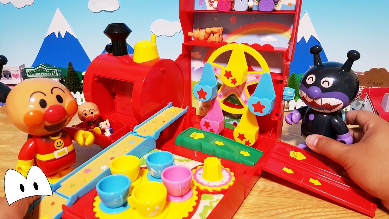 Anpanman anime & toys SL Mans amusement, let's play! Musubi manga