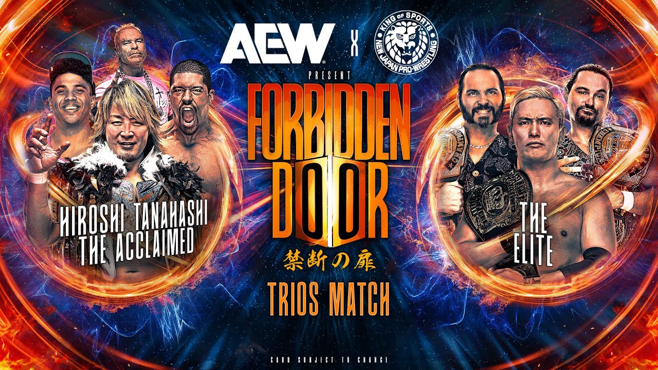 禁断の扉】“社長vs副社長”棚橋弘至＆ジ・アクレイムドvsTHE ELITE