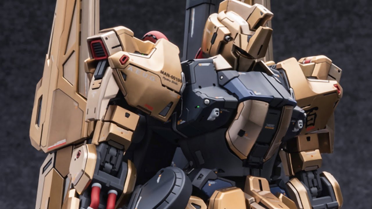 PG 1/60 MSN-00100 Hyaku Shiki - Custom Build(百式) - YouTube