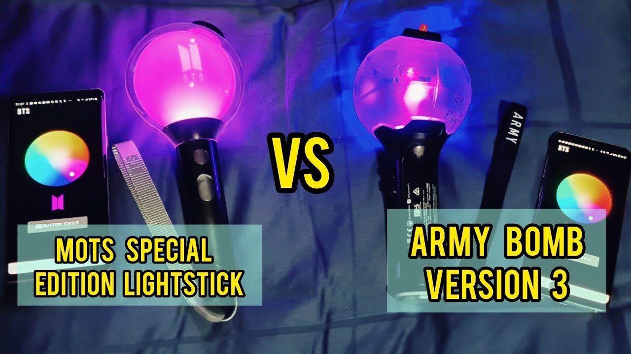 MOTS Special Edition Lightstick VS Army Bomb Ver.3 - EVERYTHING