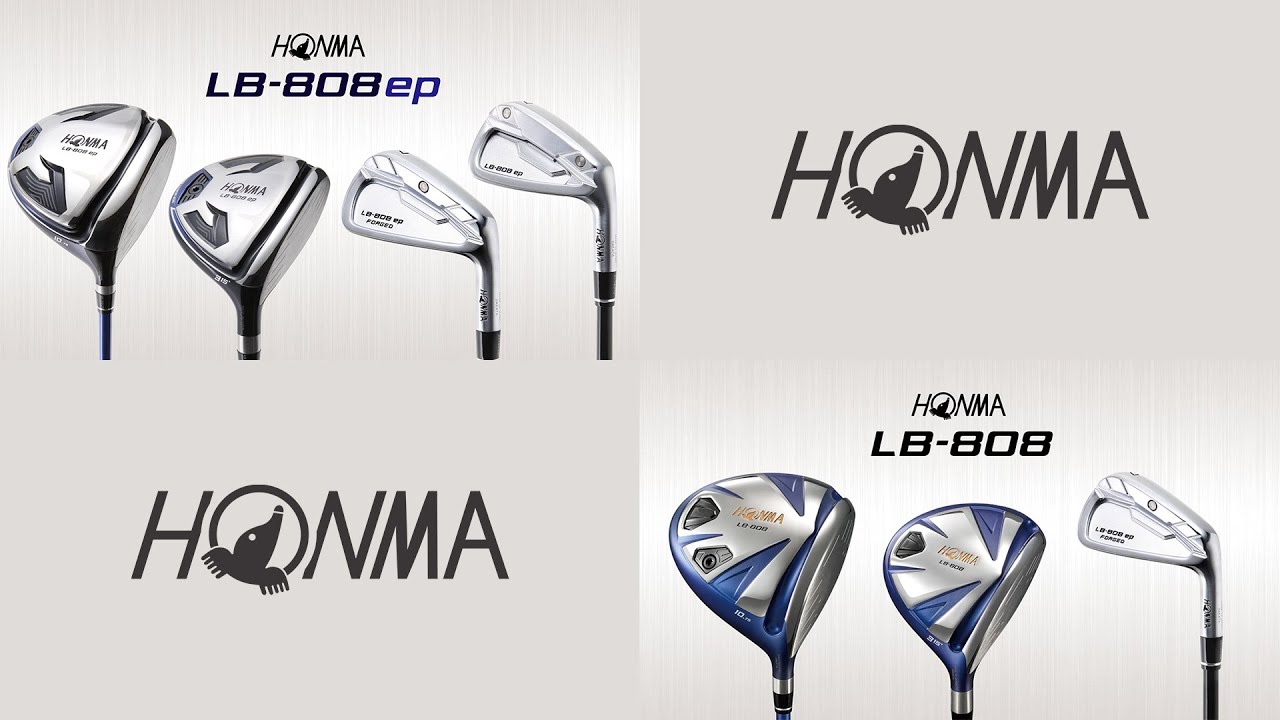 HONMAが誇る巧の技術が詰まった【LB‐808】【 LB‐808 ep】を試打 - YouTube