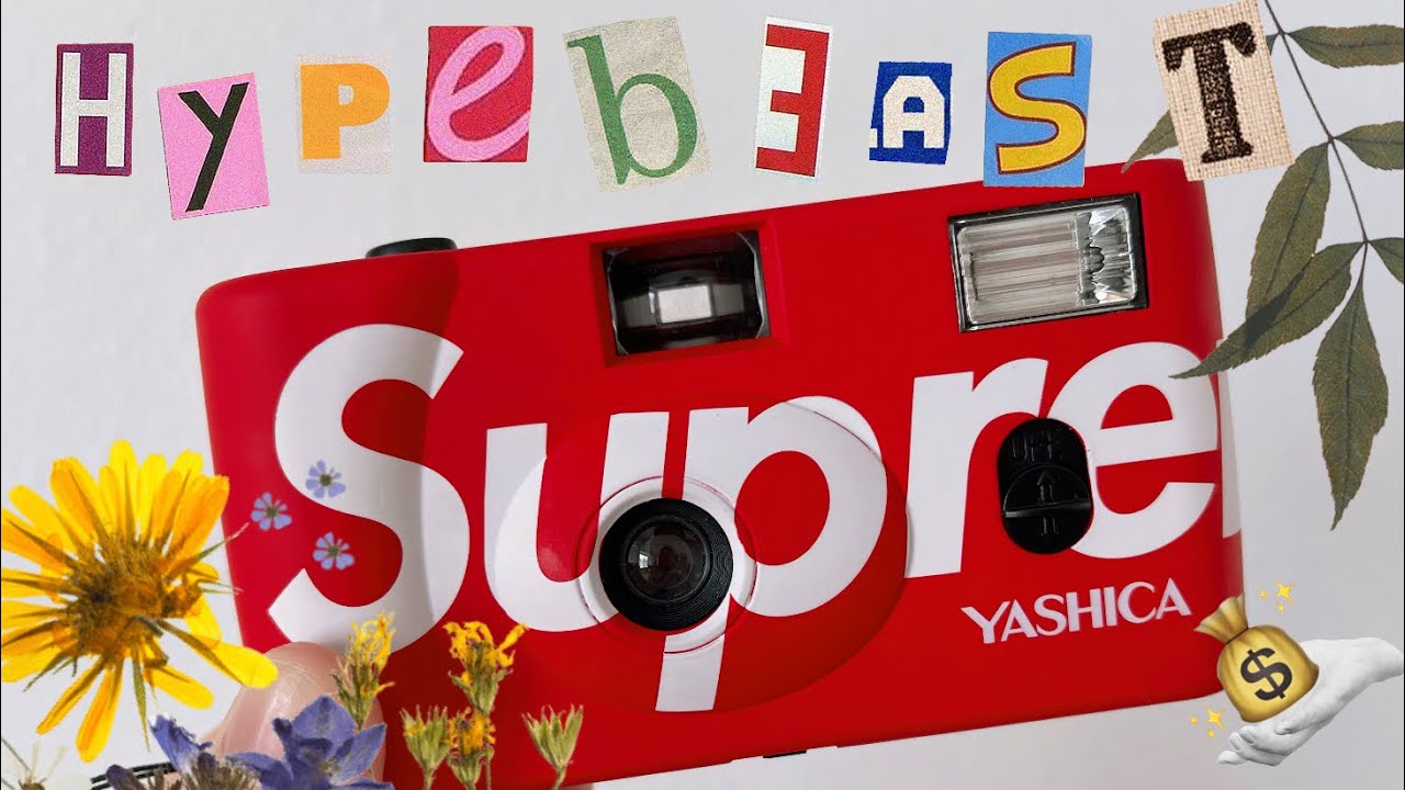 Review of THE SUPREME x YASHICA MF-1 CAMERA - YouTube