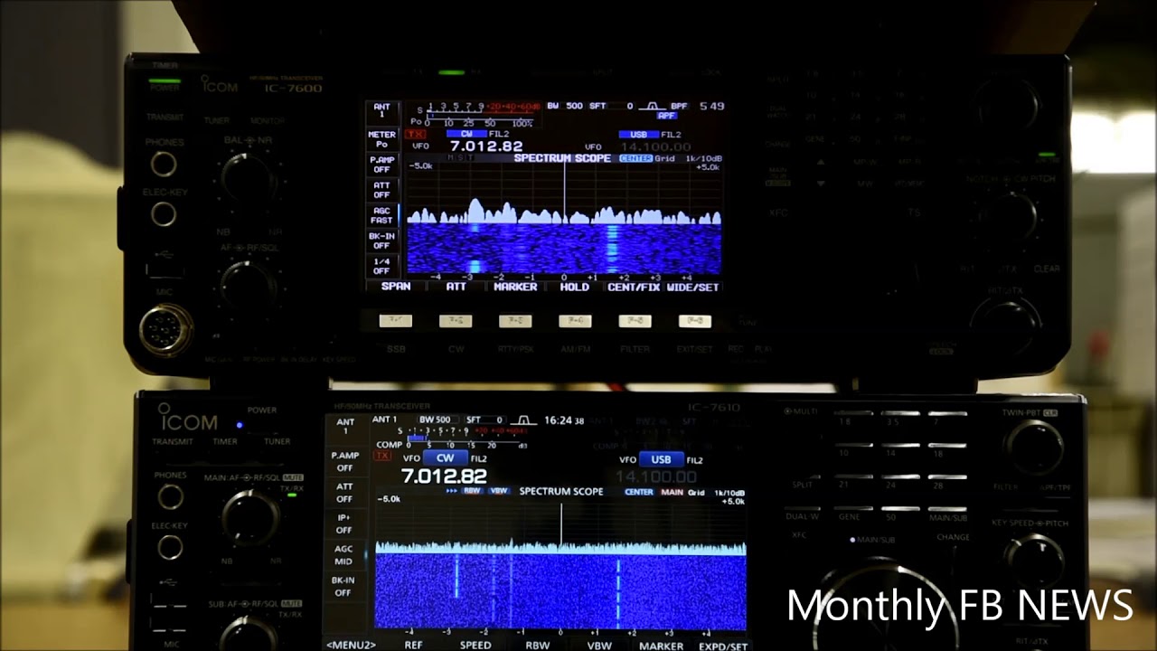 IC-7610に見る、3つの驚くべき性能 ～特別編～｜2018年3月号 - 月刊FB