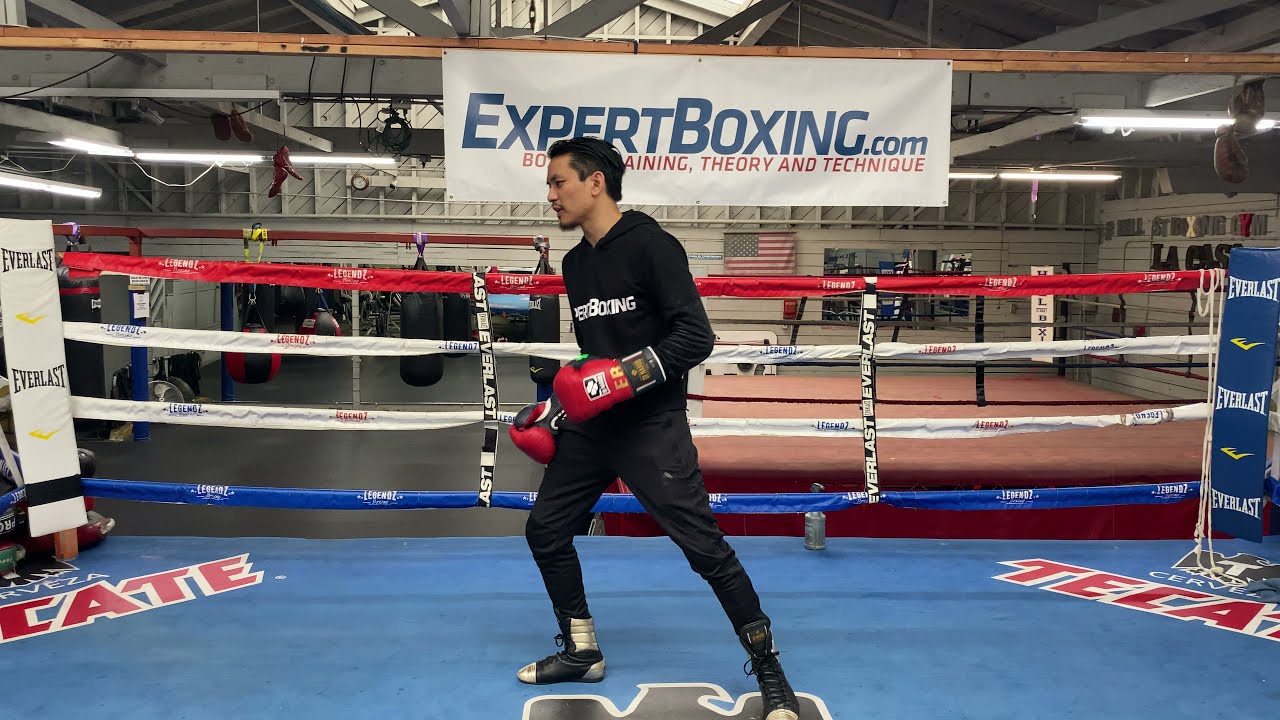 Southpaw Left Cross - punch technique - YouTube