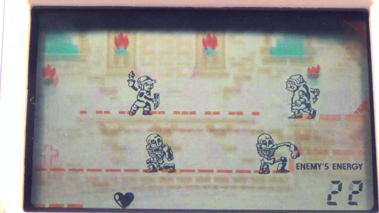 レトロ 液晶ゲーム】ゼルダ ゲームウォッチ マルチスクリーン 二画面