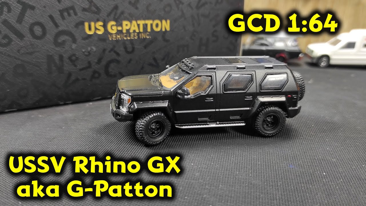 Unboxing 02 - GCD 1:64 G-Patton aka Rhino GX - YouTube
