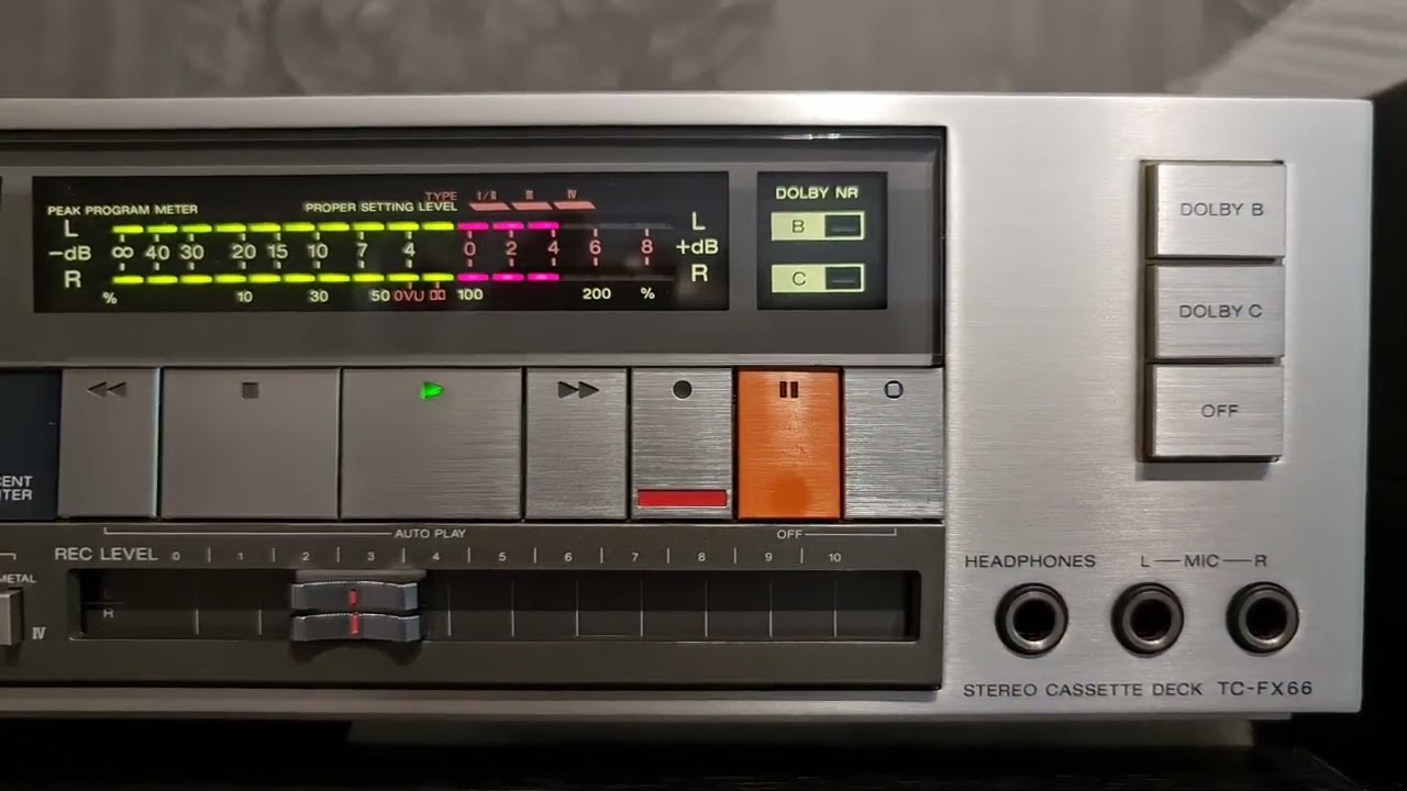 Sony Tc-fx 66 - YouTube