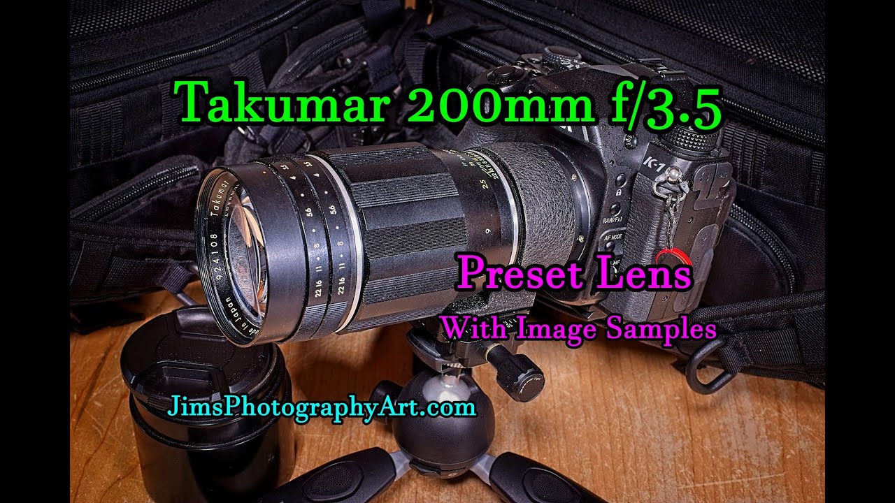Takumar 200mm f/3.5 Lens with Image Samples using the Pentax K1