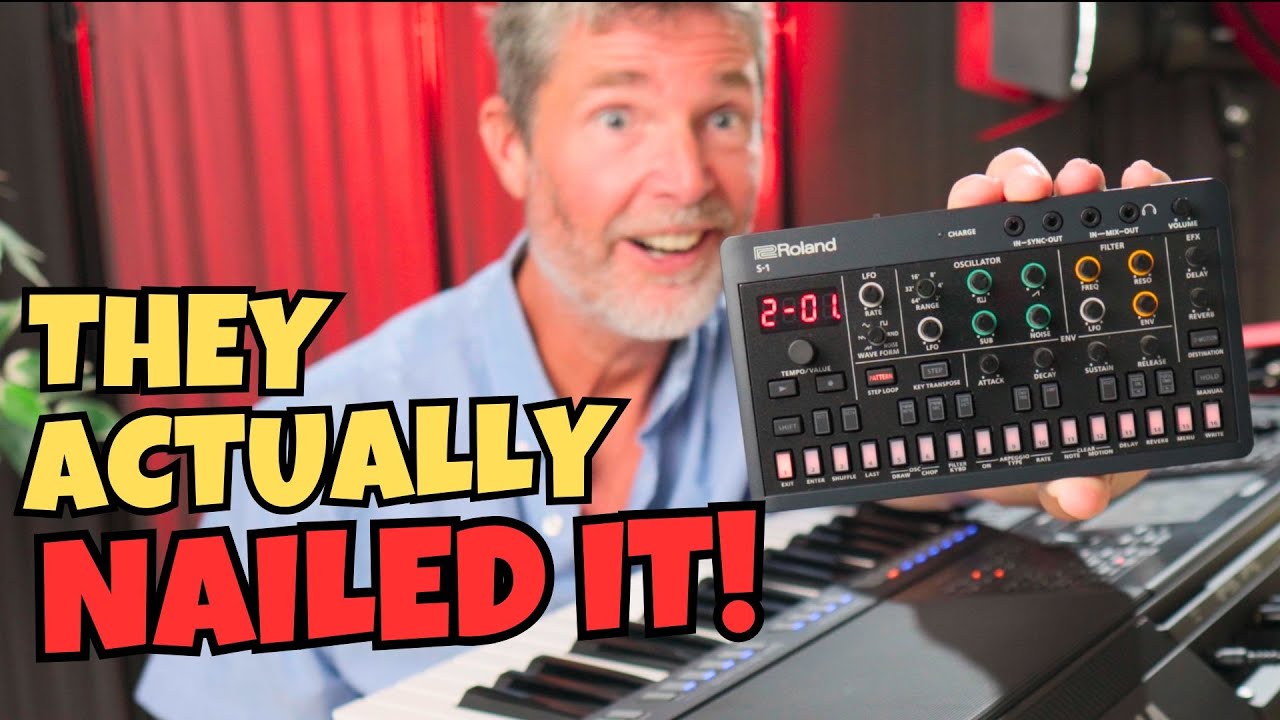 ROLAND S1 Tweak Synth DEMO & REVIEW - YouTube